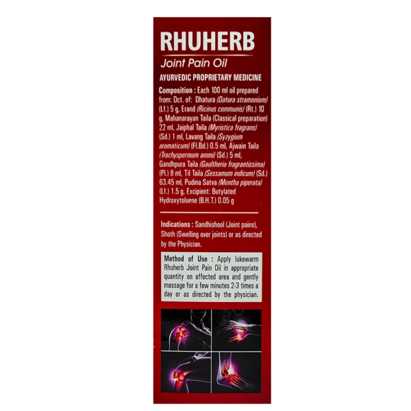 Rhuherb Joint Pain Oil - Image 3
